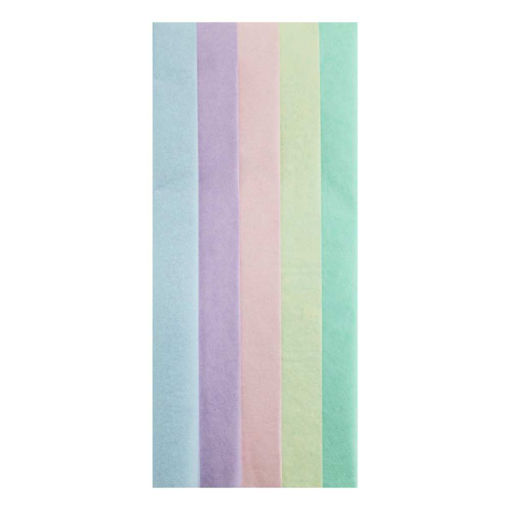 Picture of TISSUE PAPER PASTERL MULTICOLOUR - 10 PACK
